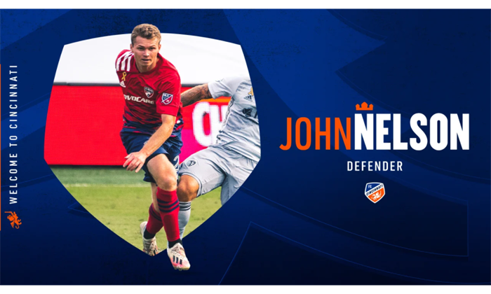 FC Cincinnati signs Medina Ranger alum Johnny Nelson